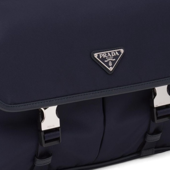 Prada Nylon and Saffiano Shoulder/Messenger Bag - Picture 3 of 14